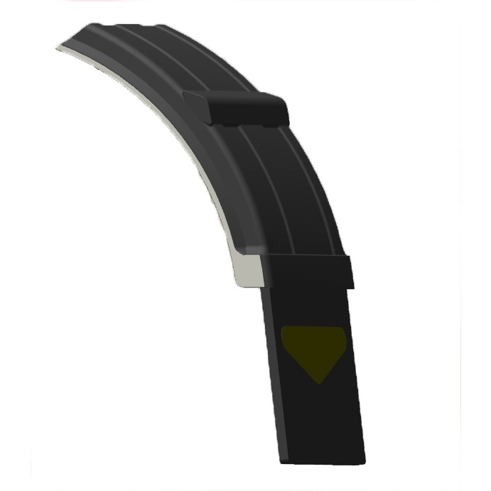 Half mudguard clearance