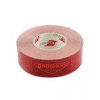 Red reflectiontape with logo, order easy and simple in our webshop!